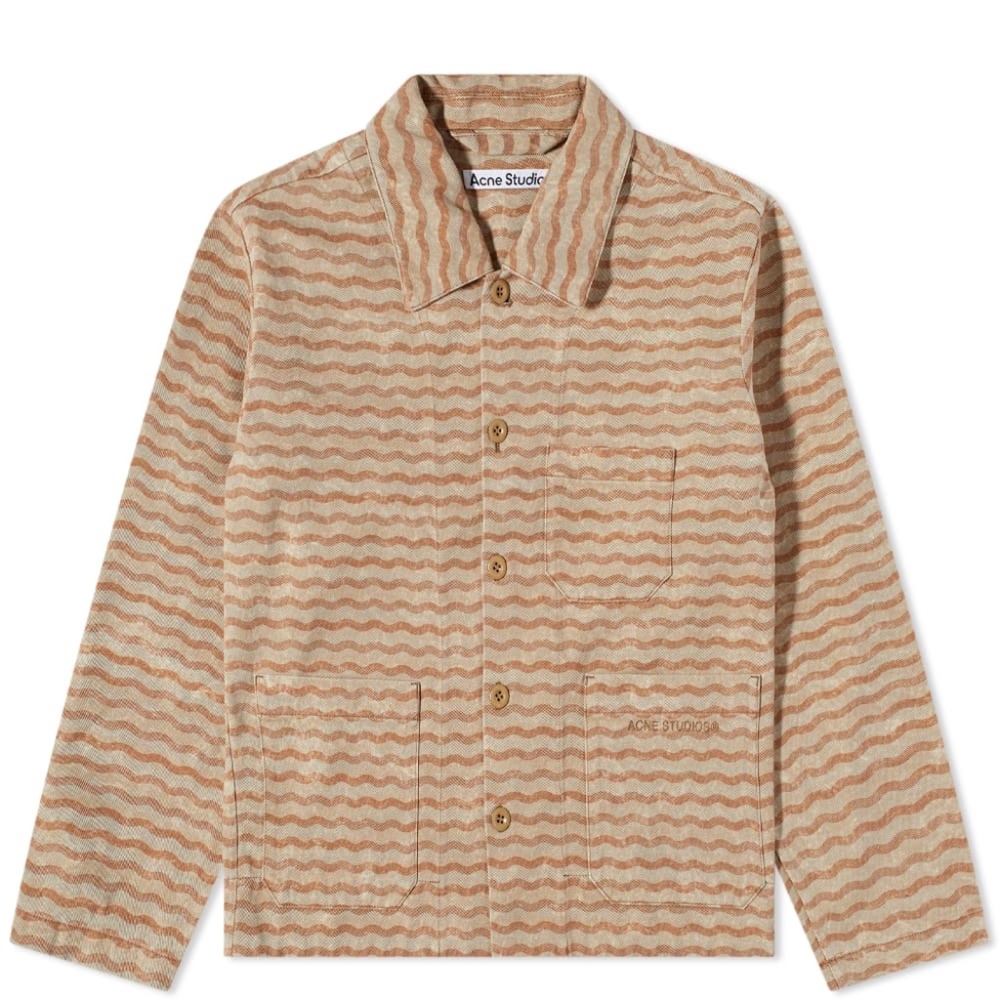 ACNE STUDIOS OKEY PRINTED WORK JACKET